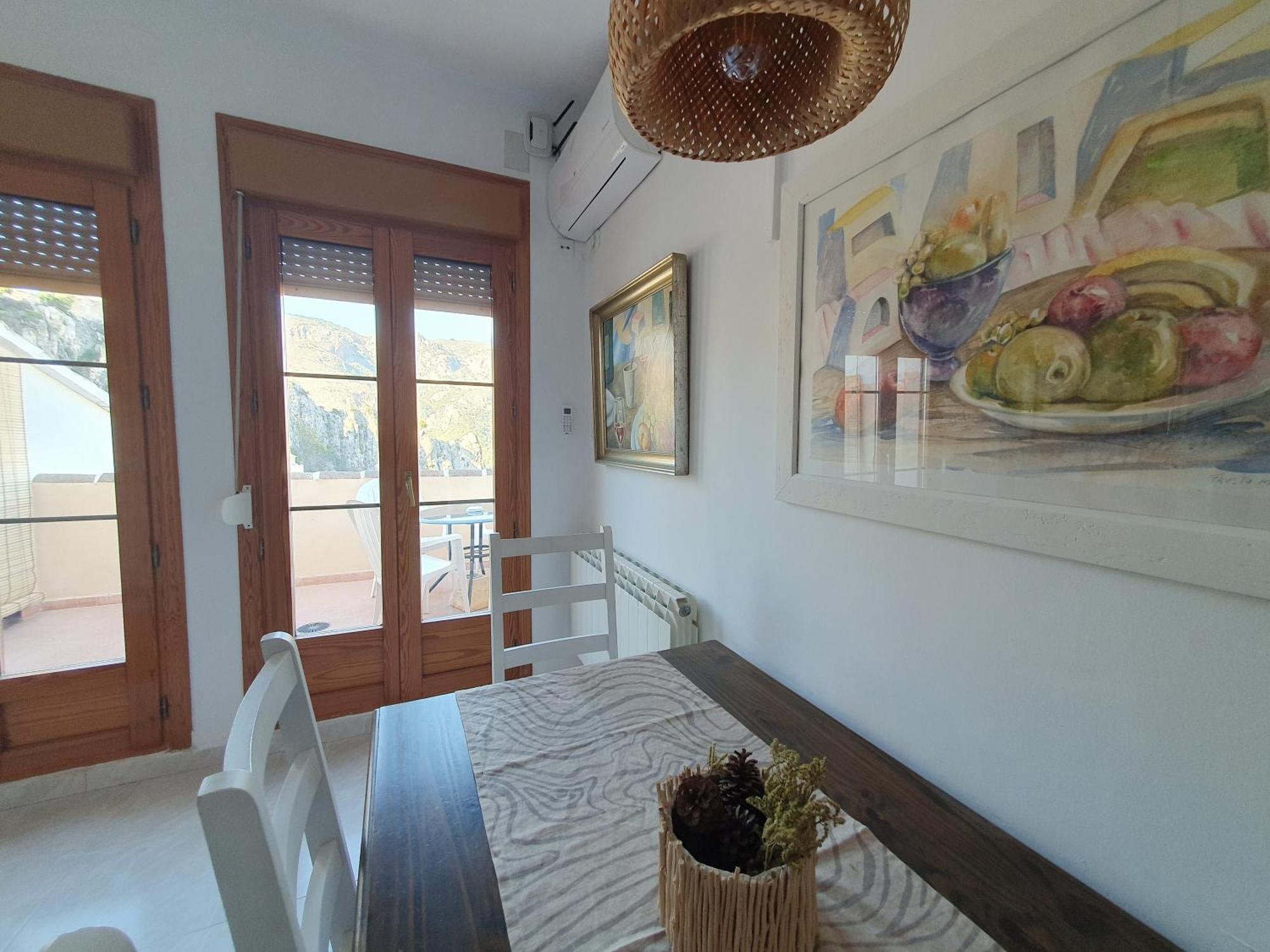 Atico Guadalest Rooftop Apartment With 360º Views And Art Екстер'єр фото