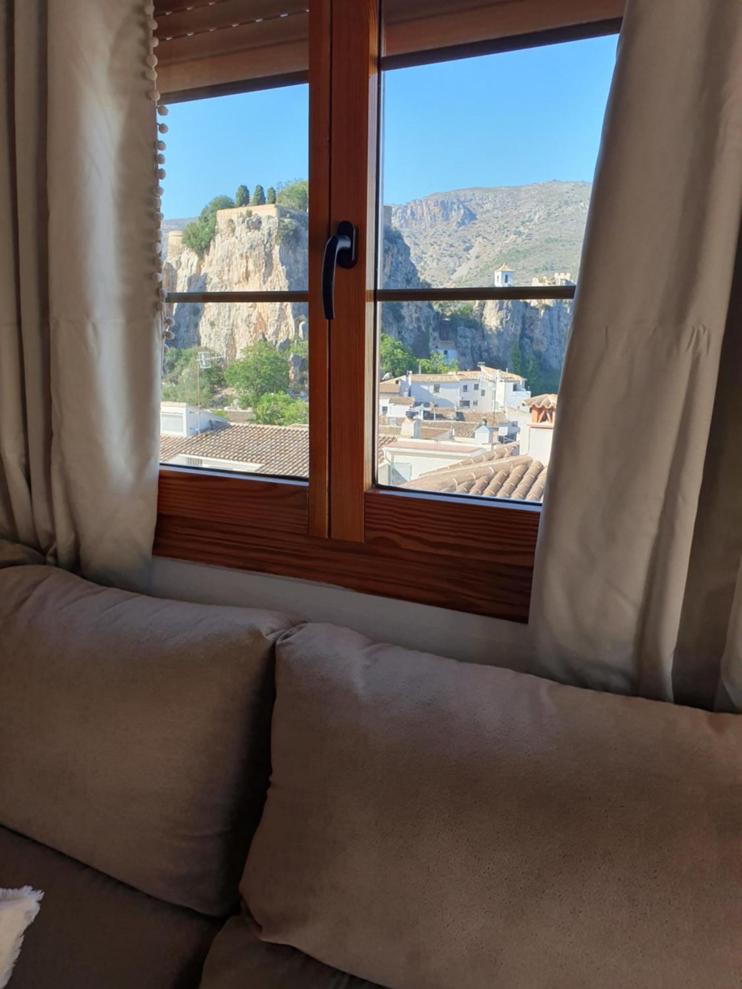 Atico Guadalest Rooftop Apartment With 360º Views And Art Екстер'єр фото
